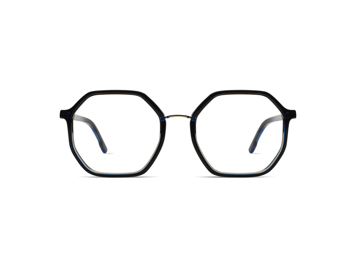 Okulary korekcyjne Komono KOM-O3101-IDRIS BLACK SPACE SILVER